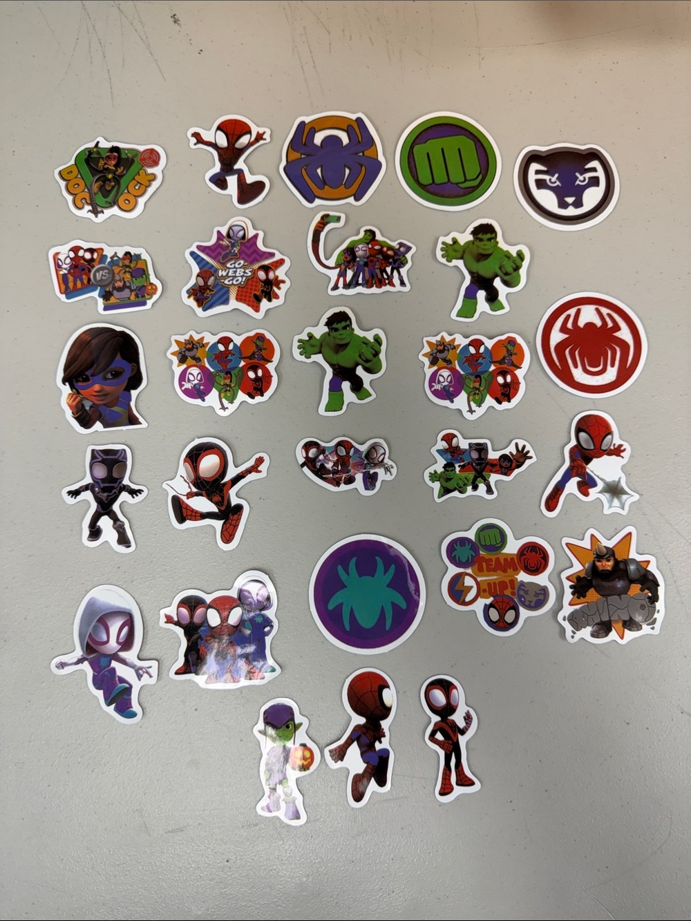 Marvel Kids Spider-Verse Sticker Pack - Multicolor pack 27 count collection 27A